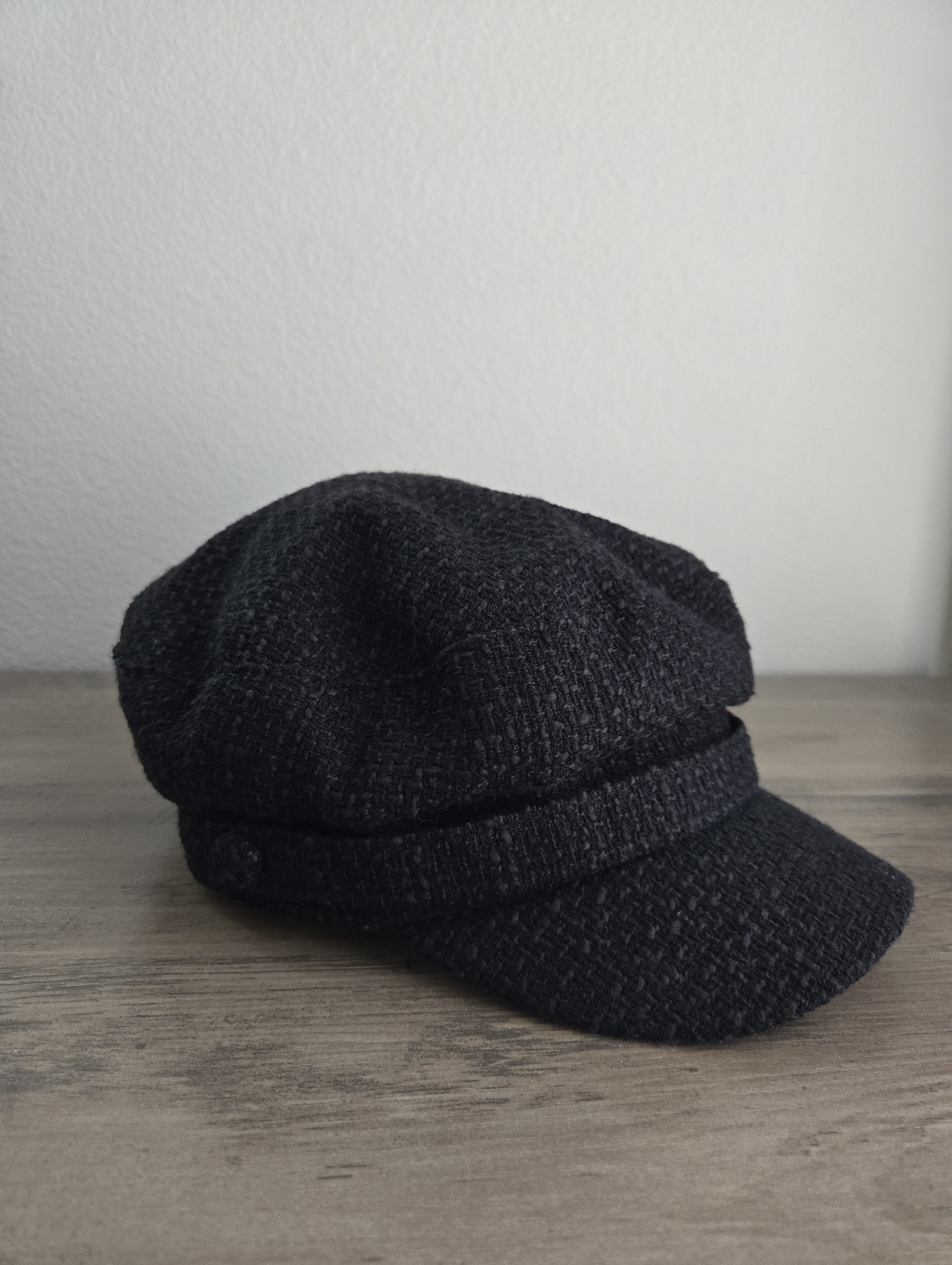 a.n.a Newsboy Womens Cadet Hat Black One Size